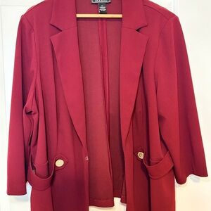 NYCC burgundy Women's Jacket